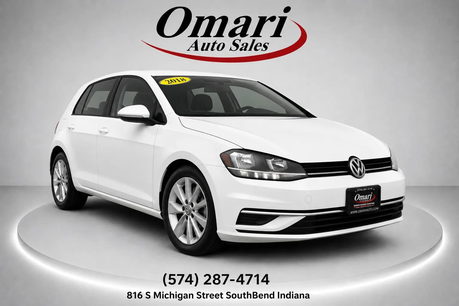 Used 2018 Volkswagen Golf S FWD image 1
