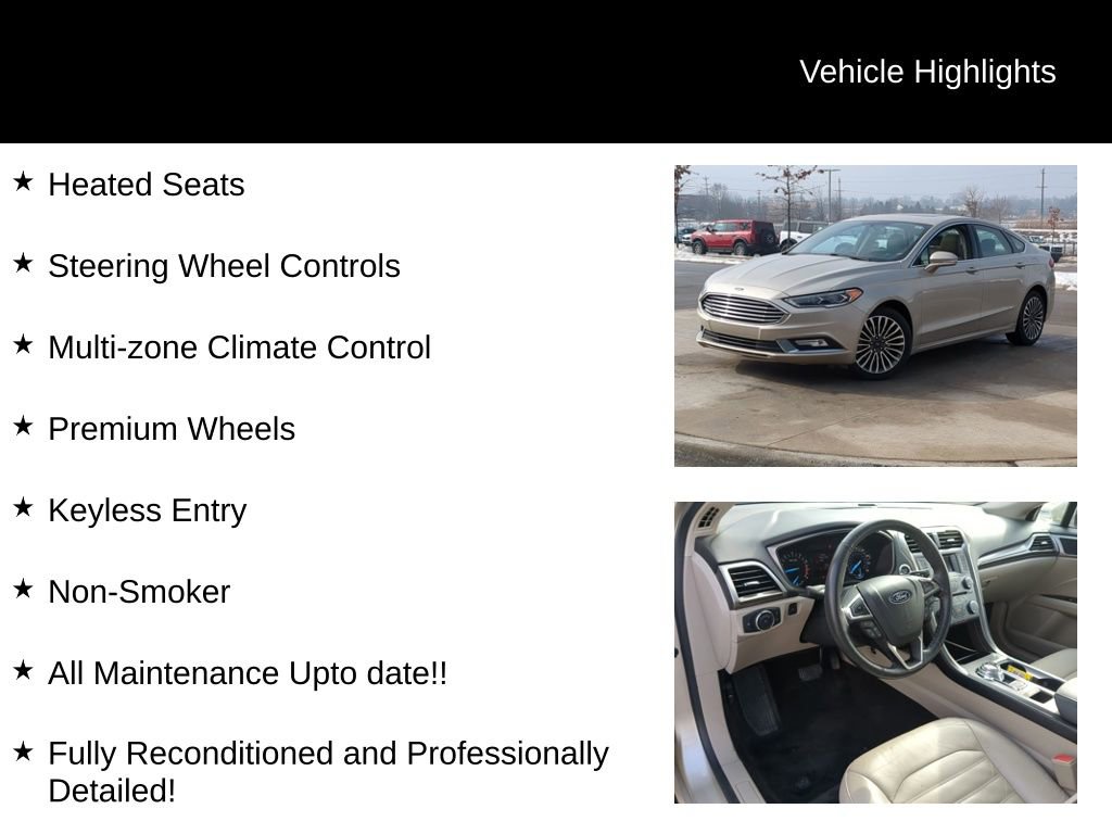 Used 2017 Ford Fusion SE image 16