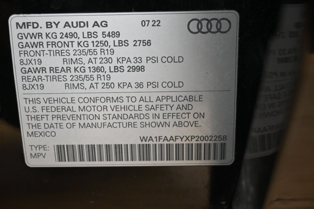 Used 2023 Audi Q5 2.0T Prestige w/ Prestige Package AWD/4WD image 39