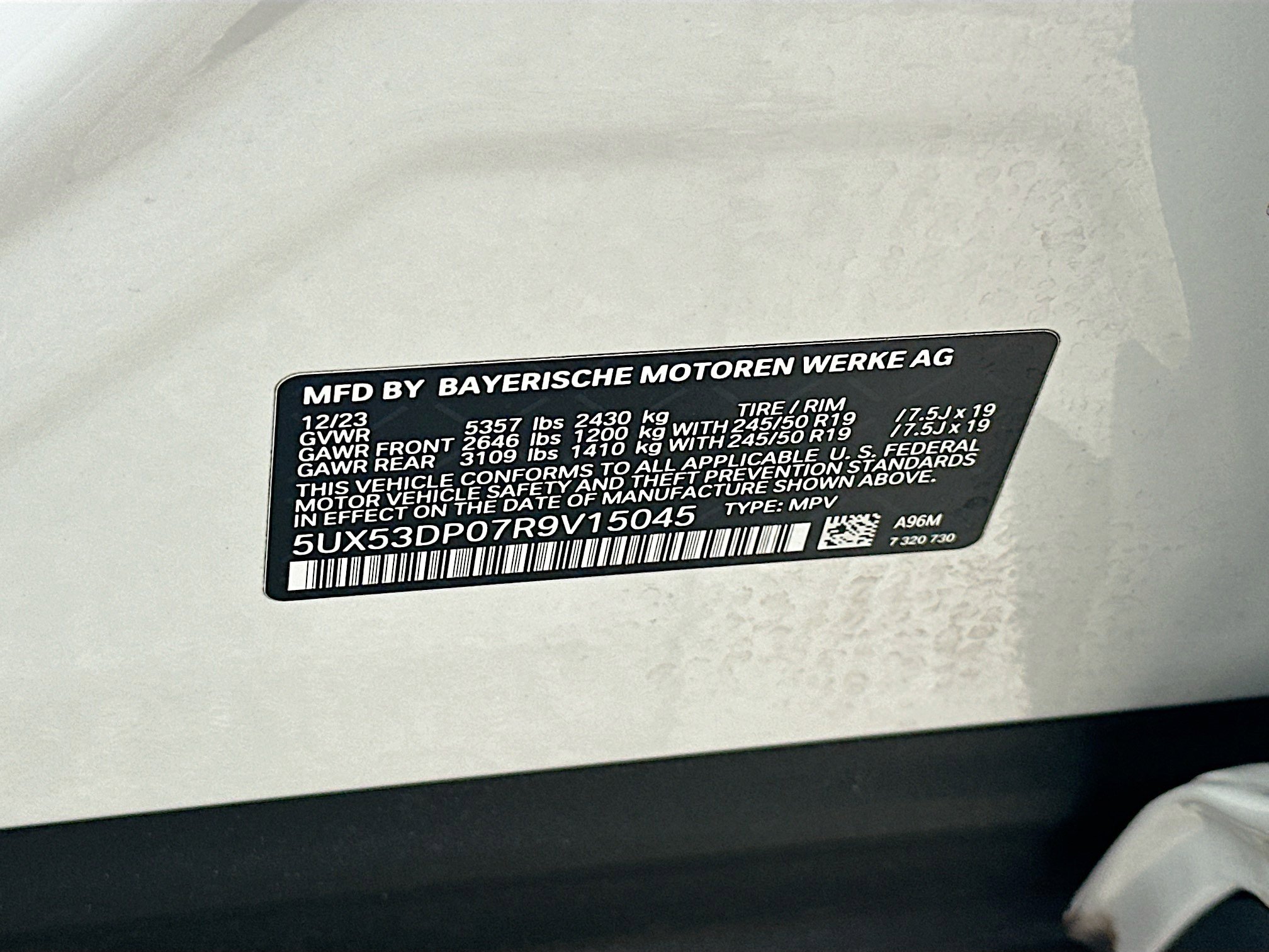 Used 2024 BMW X3 xDrive30i w/ Convenience Package image 38