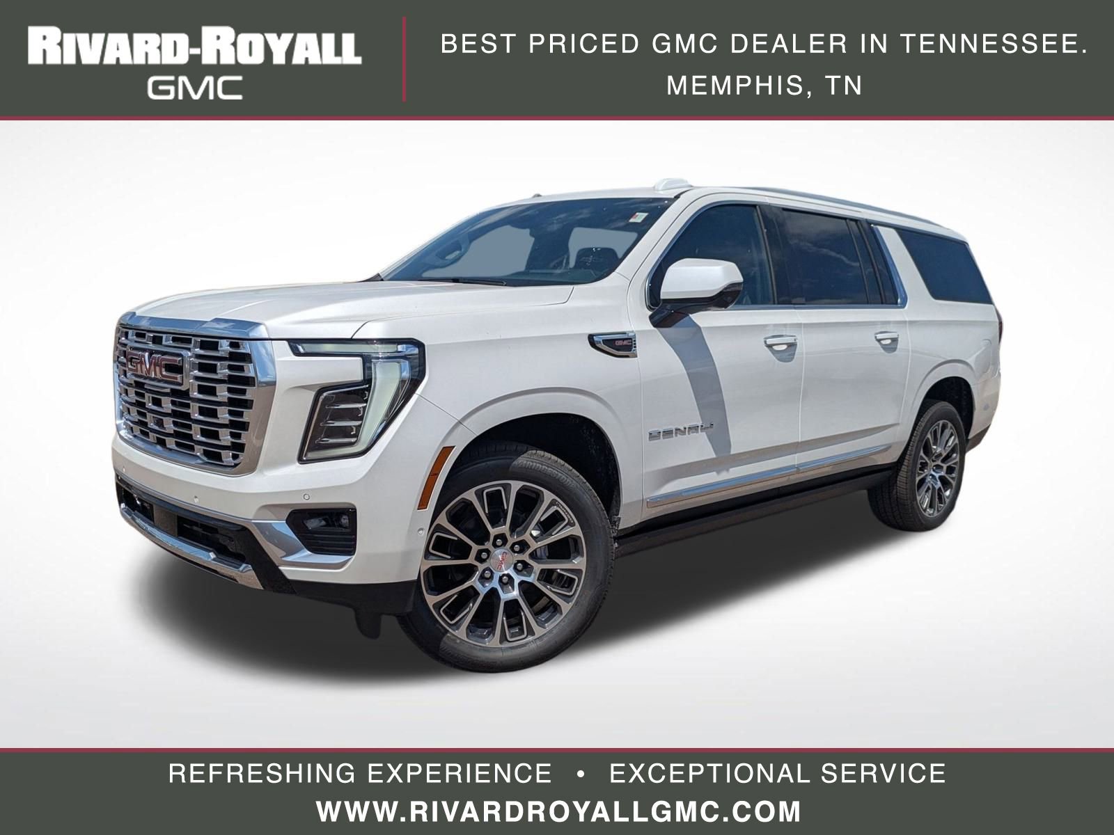 New 2025 GMC Yukon XL Denali w/ Sun & Power Step Package