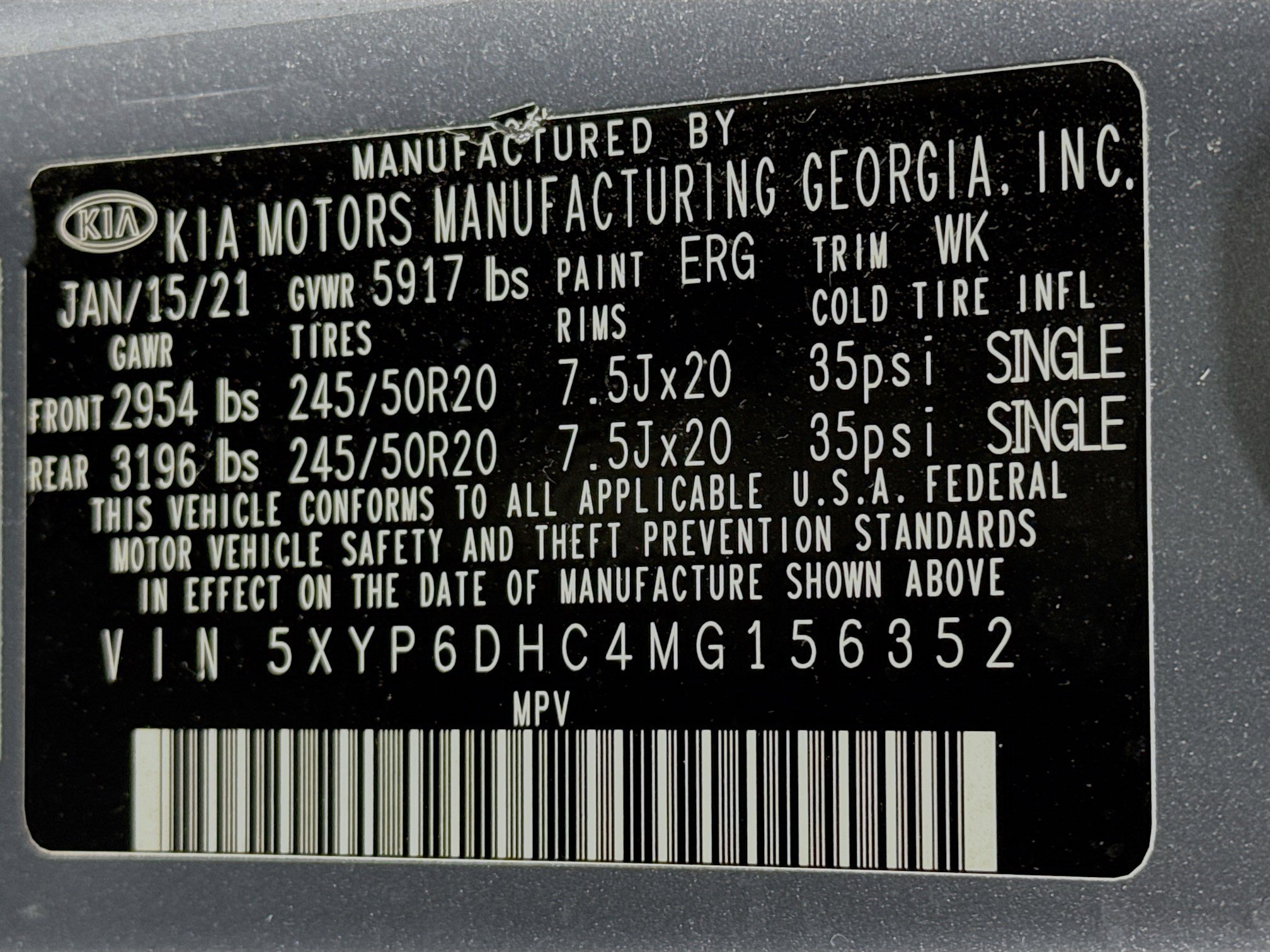 Used 2021 Kia Telluride S image 34