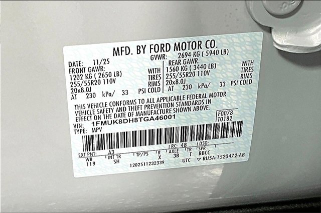 New 2026 Ford Explorer Active w/ Active Comfort Package image 9