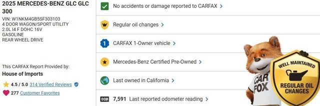 Certified 2025 Mercedes-Benz GLC 300 video 3