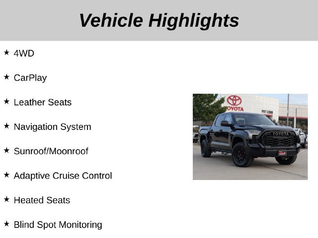 Used 2026 Toyota Tundra TRD Pro AWD/4WD image 5