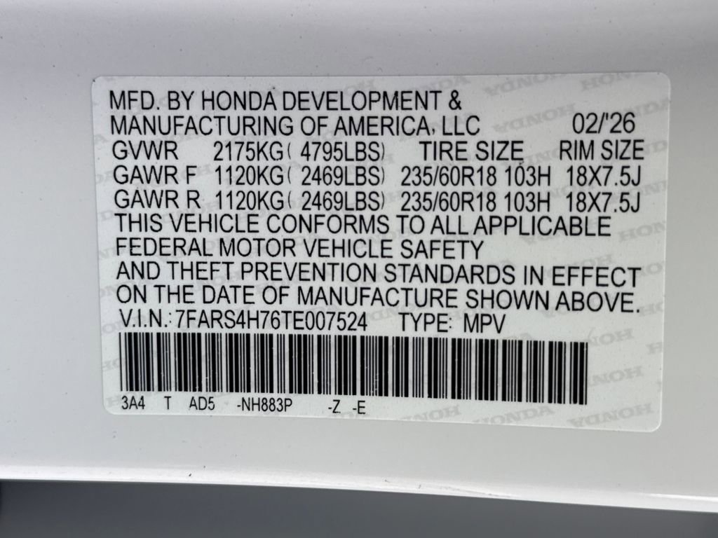 New 2026 Honda CR-V EX-L image 28