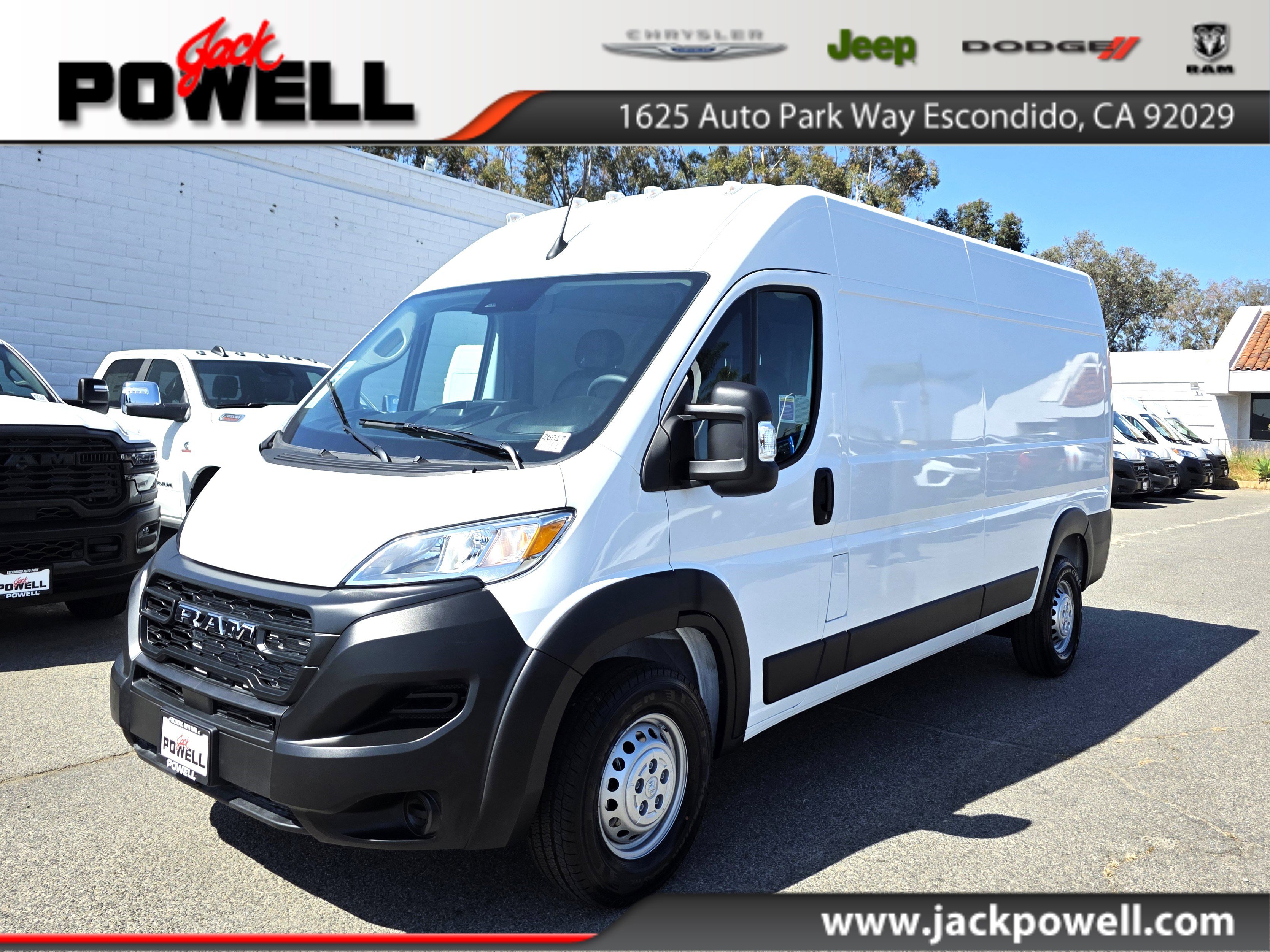 New 2026 RAM ProMaster 2500 image 1