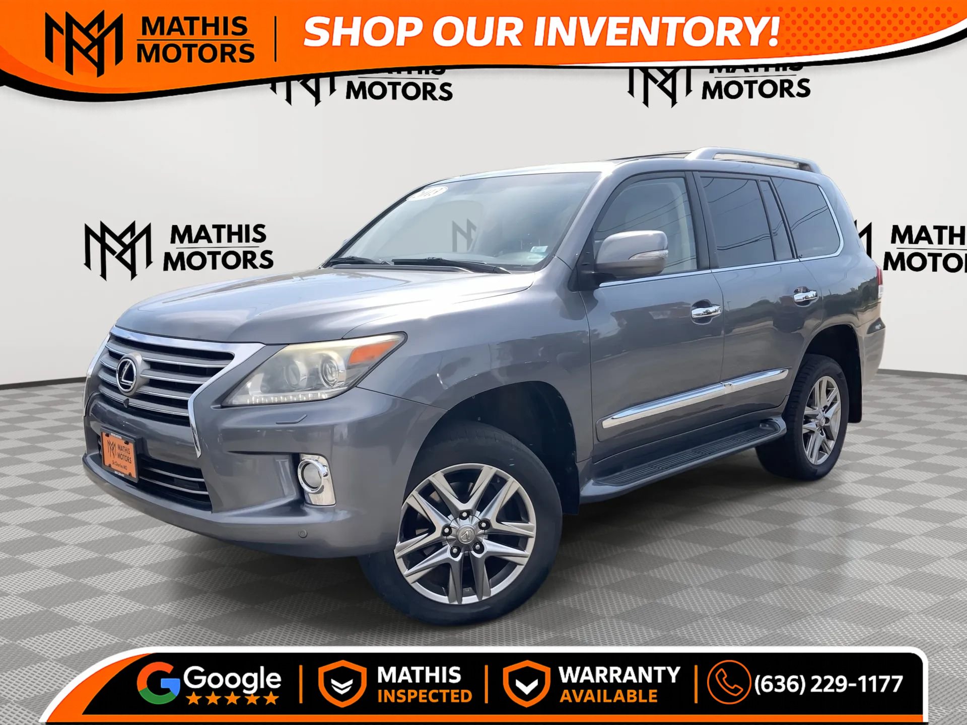 Used 2013 Lexus LX 570 4WD w/ Luxury Pkg image 1