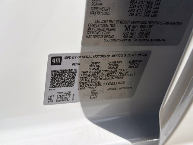 New 2026 Chevrolet Silverado 1500 RST w/ Convenience Package II AWD/4WD image 12