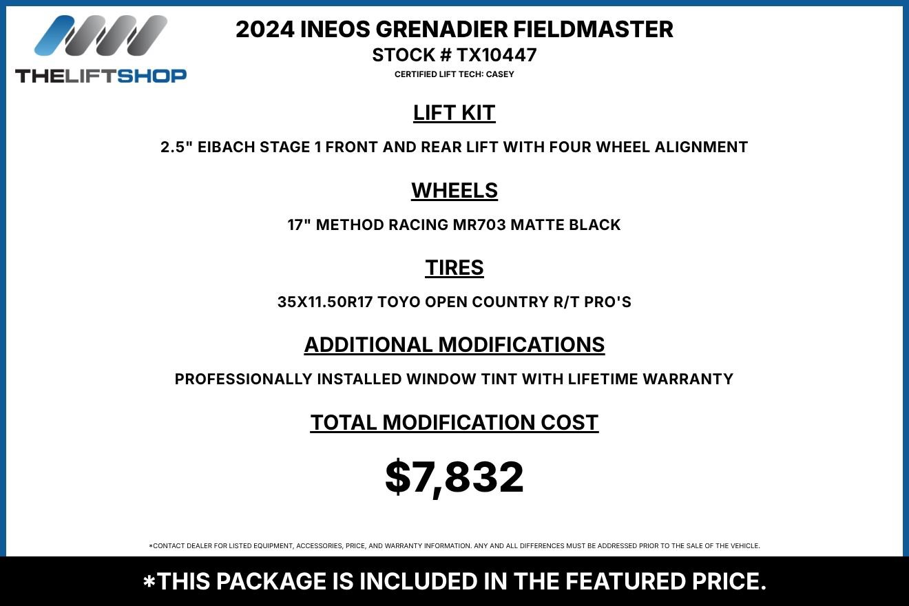 Used 2024 INEOS Grenadier Station Wagon AWD/4WD image 2