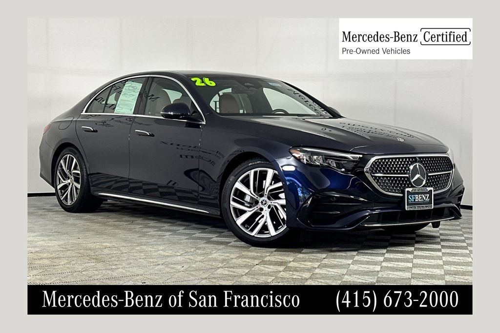 Certified 2026 Mercedes-Benz E 350 Sedan image 1
