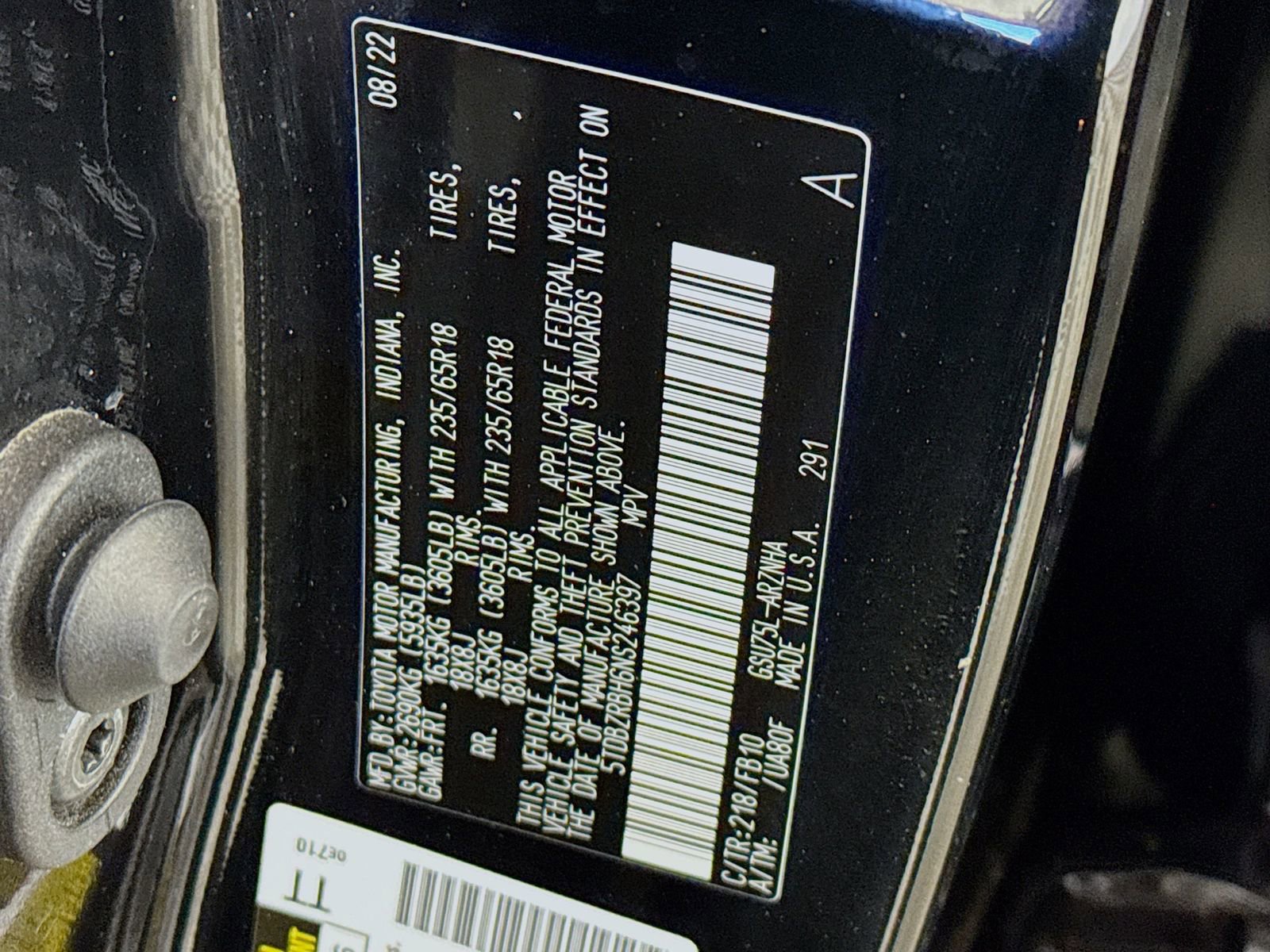 Used 2022 Toyota Highlander LE AWD/4WD image 22