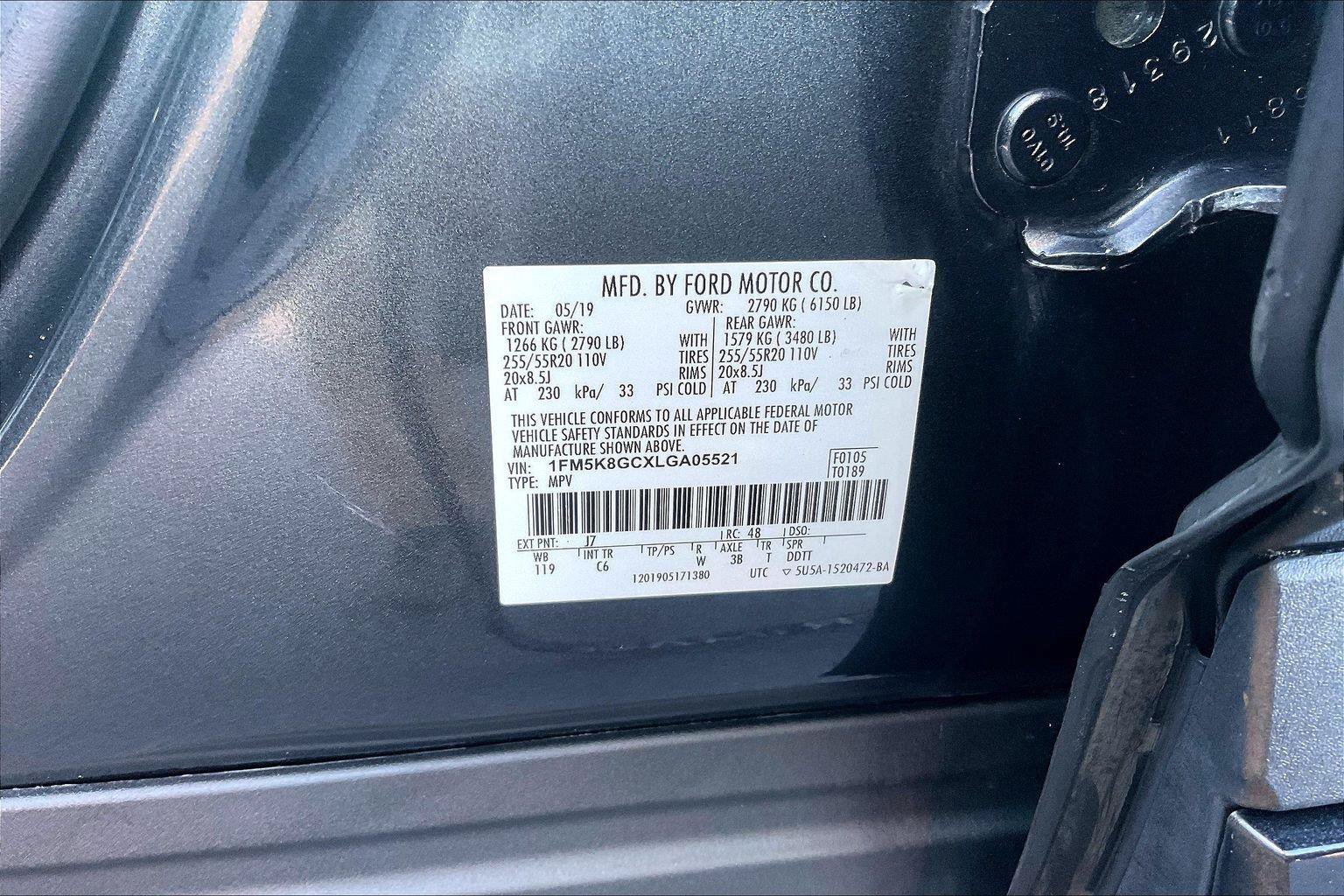 Used 2020 Ford Explorer ST AWD/4WD image 34