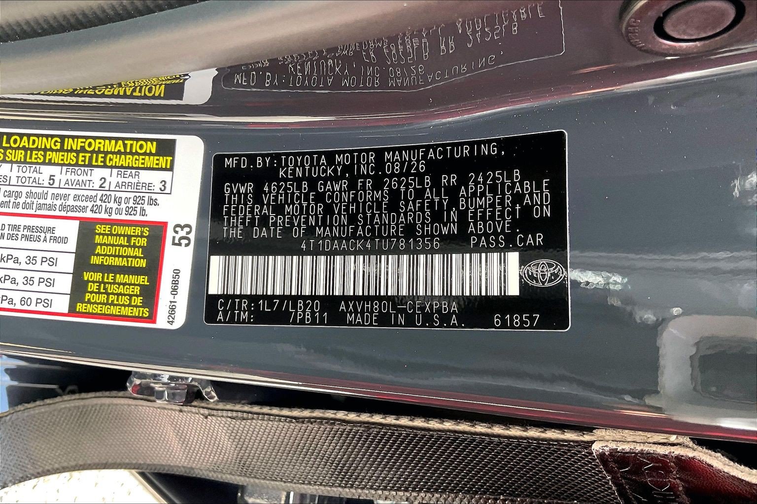 Used 2026 Toyota Camry XSE w/ Premium Plus Package FWD image 37