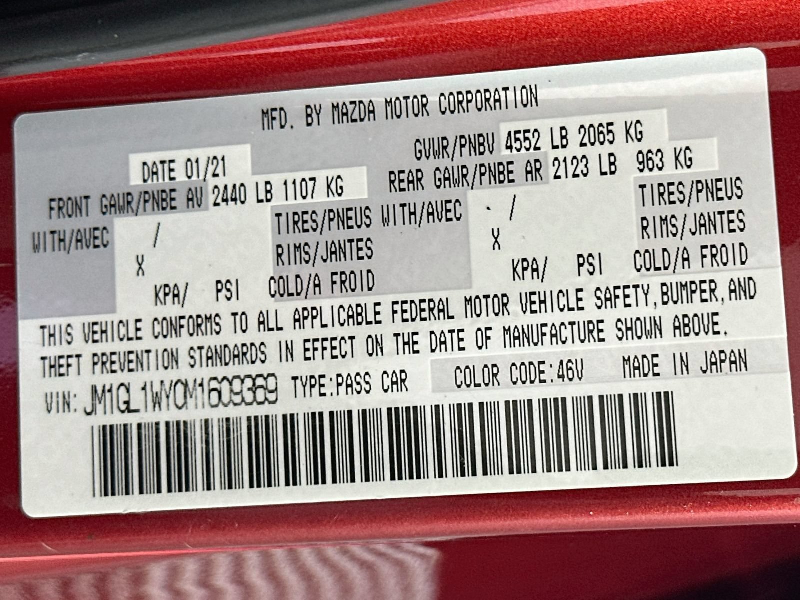 Used 2021 MAZDA MAZDA6 Grand Touring Reserve FWD image 32