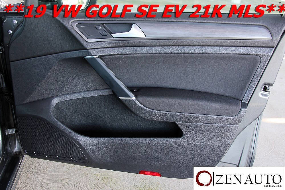 Used 2019 Volkswagen e-Golf SE w/ Driver Assistance Package image 36