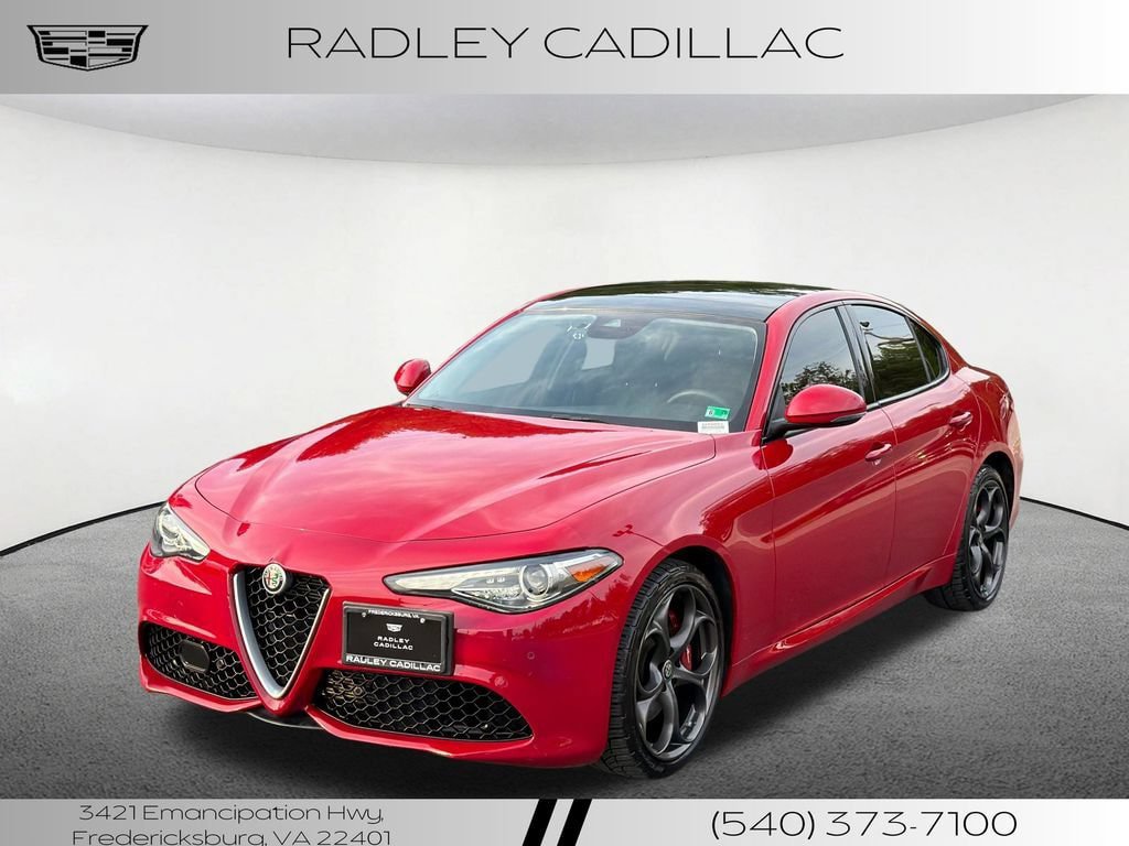 Used 2019 Alfa Romeo Giulia Ti Sport w/ Quick Order Package 22S Sport AWD/4WD 360° Tour