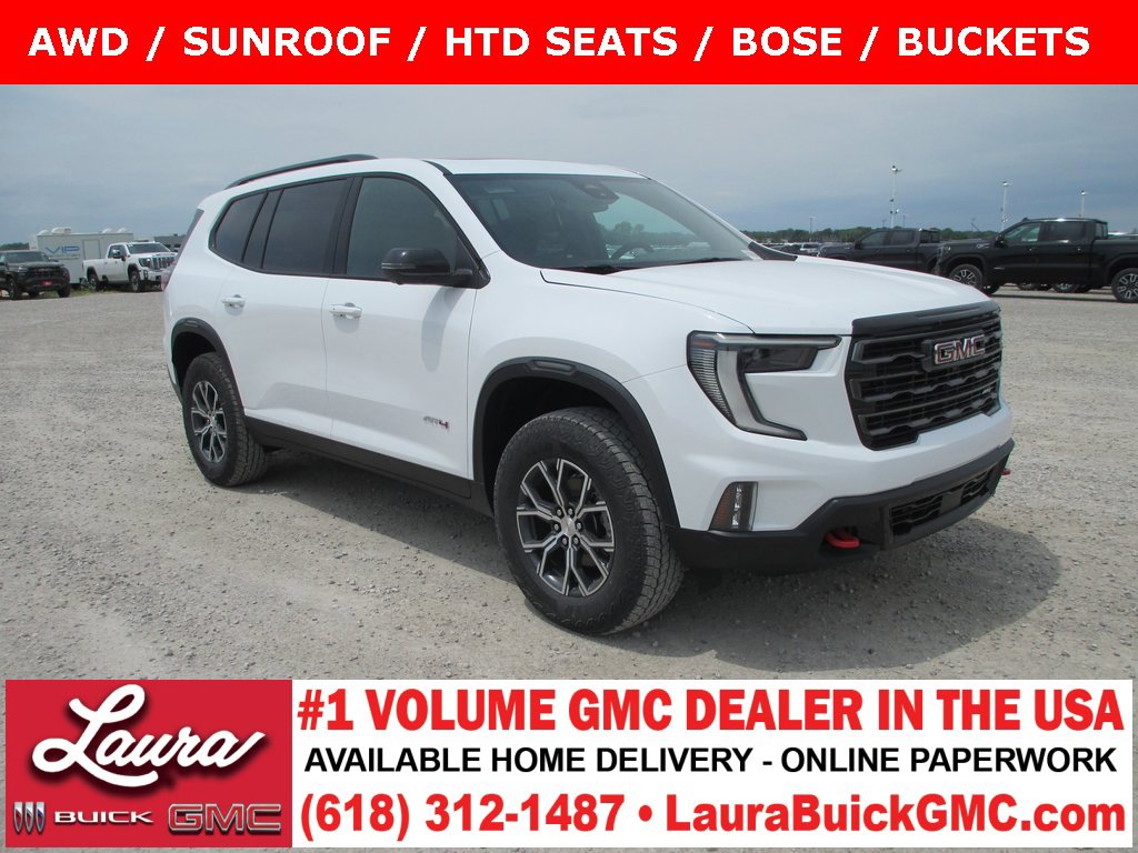 New 2025 GMC Acadia AT4
