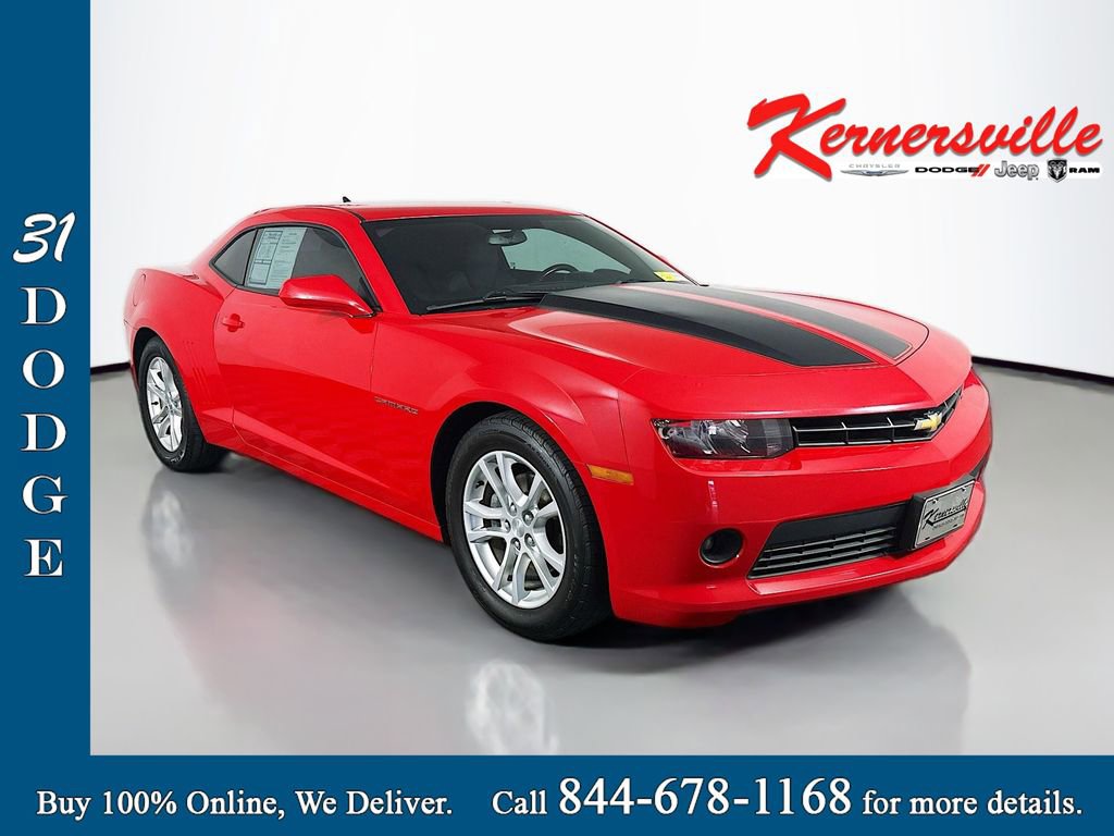 Used 2015 Chevrolet Camaro LT w/ Rear Vision Package RWD image 1
