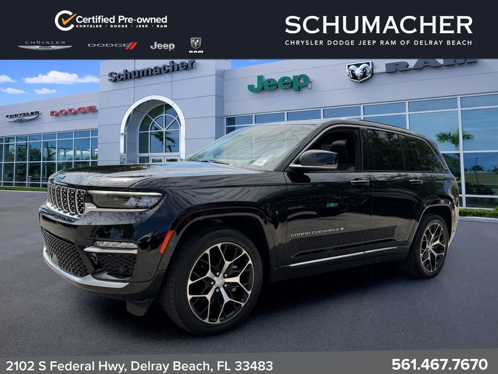 Certified 2023 Jeep Grand Cherokee Summit AWD/4WD image 3