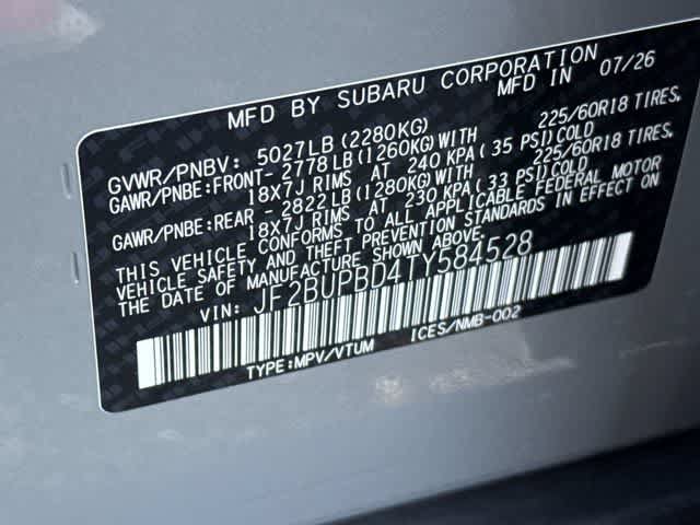 New 2026 Subaru Outback Premium AWD/4WD image 32