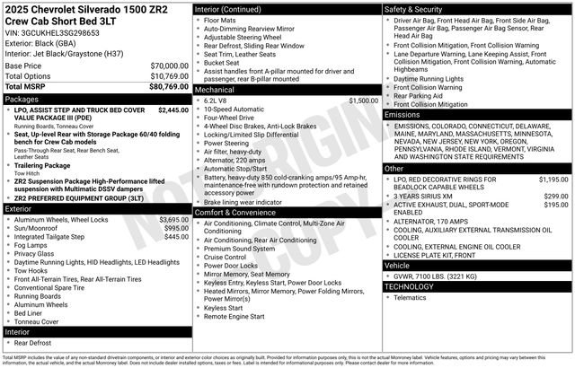 Certified 2025 Chevrolet Silverado 1500 ZR2 image 5