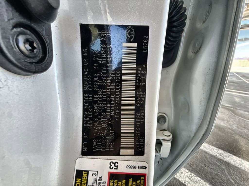 Used 2022 Toyota Camry XSE FWD image 26