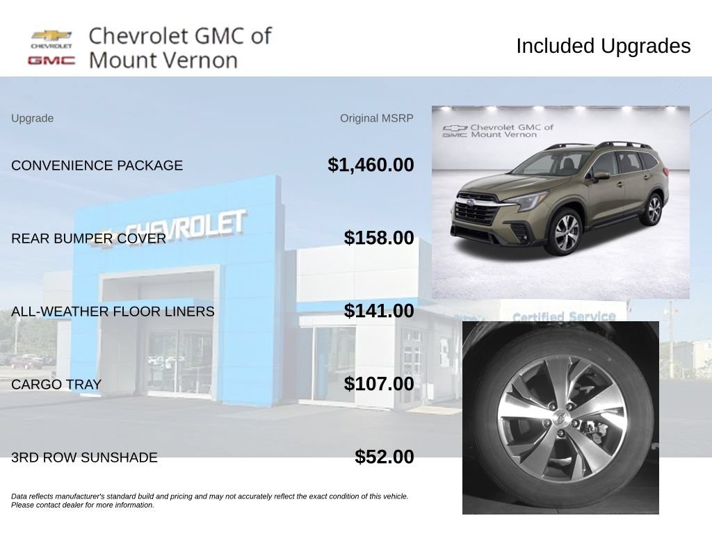 Used 2024 Subaru Ascent Premium w/ Convenience Package AWD/4WD image 6
