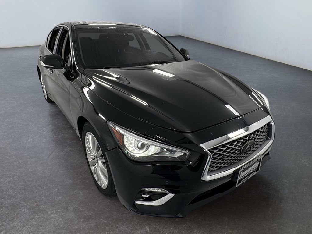 Used 2021 INFINITI Q50 Luxe w/ Cargo Package image 1
