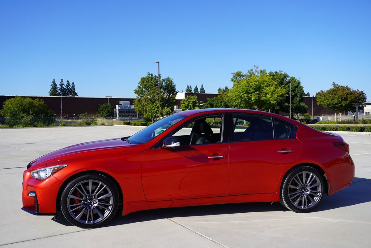 Used 2023 INFINITI Q50 Red Sport 400 RWD image 3