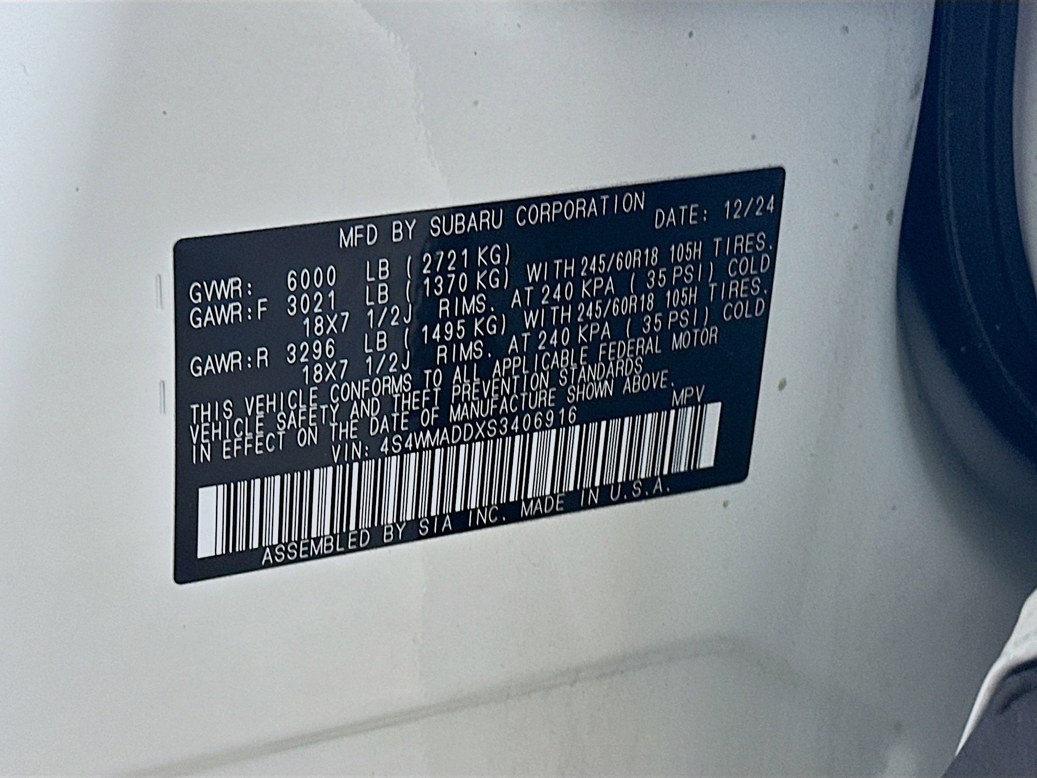 Used 2025 Subaru Ascent Premium image 12