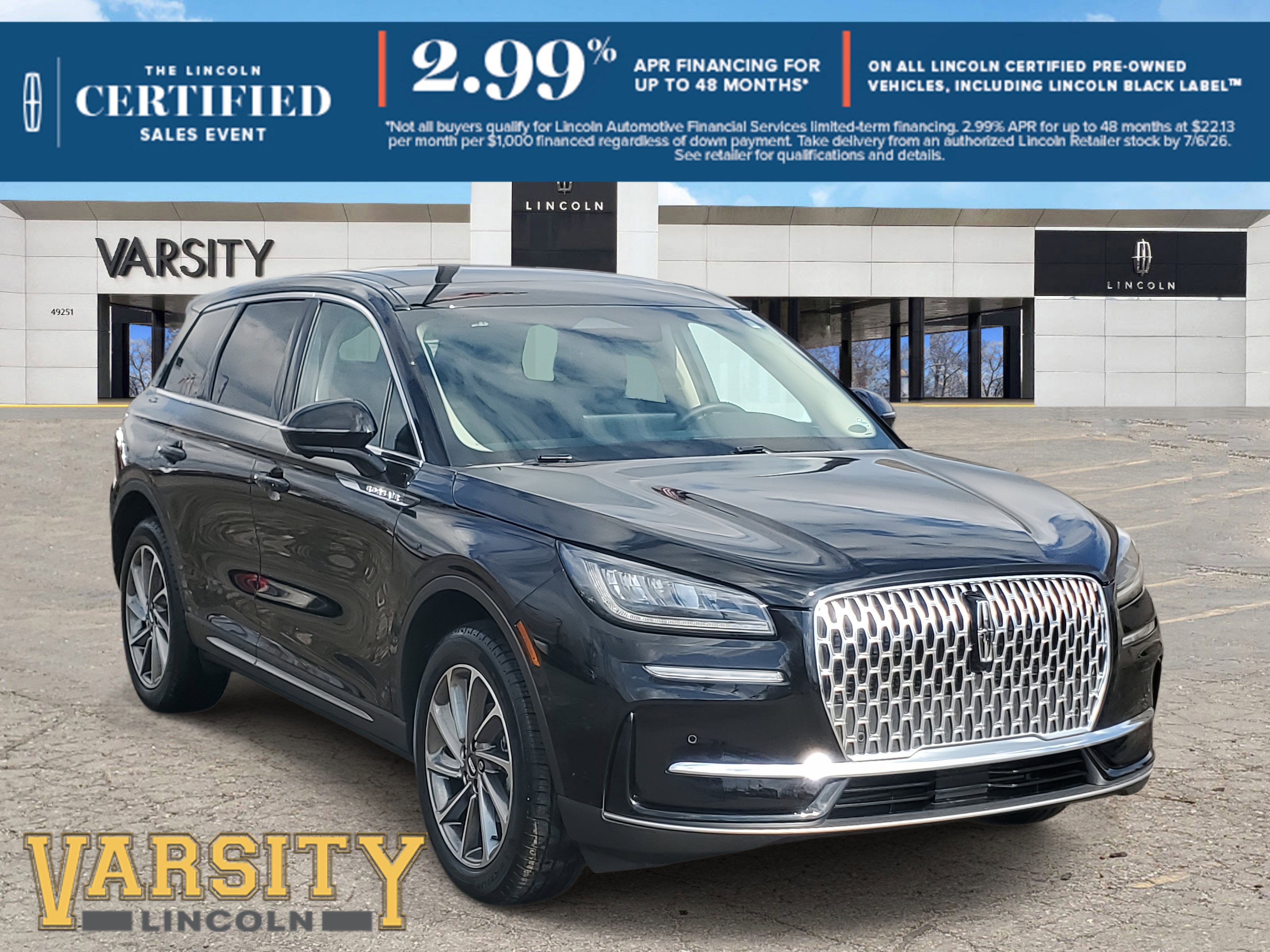 Certified 2024 Lincoln Corsair AWD w/ Equipment Group 101A 360° Tour