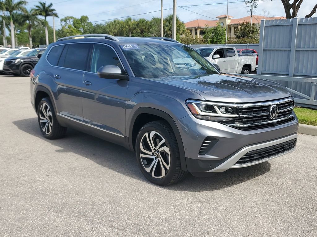 Certified 2021 Volkswagen Atlas SEL Premium AWD/4WD image 2
