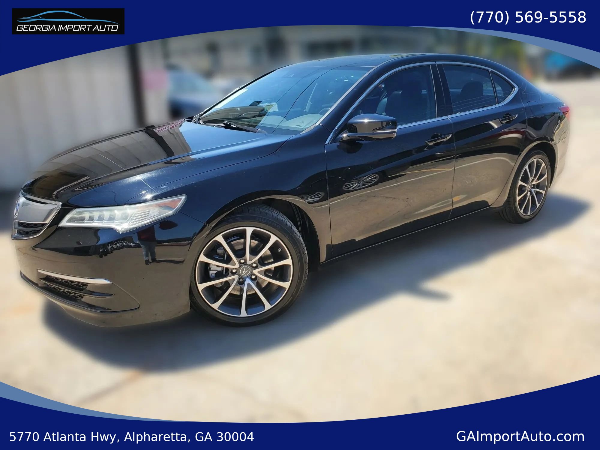 Used 2015 Acura TLX V6 w/ Technology Package