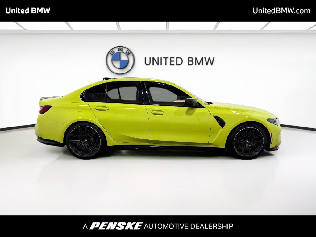 Used 2021 BMW M3 Competition w/ M Carbon Exterior Package RWD image 4