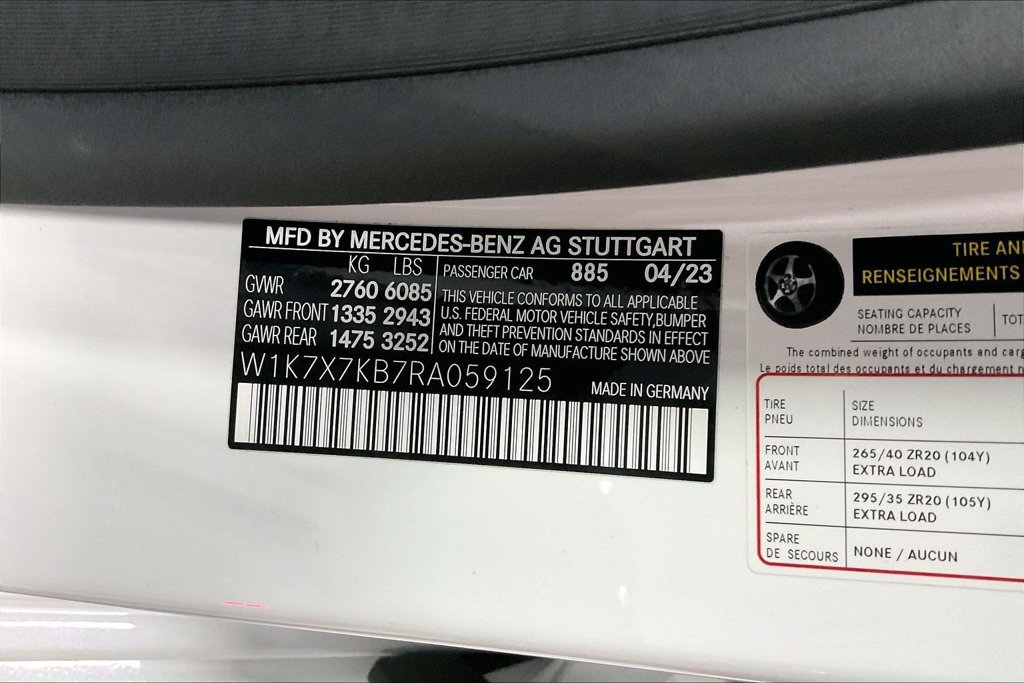 Certified 2024 Mercedes-Benz AMG GT 63 S image 25