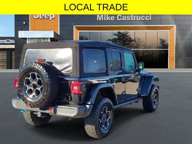 Used 2023 Jeep Wrangler Unlimited Rubicon 4xe AWD/4WD image 4