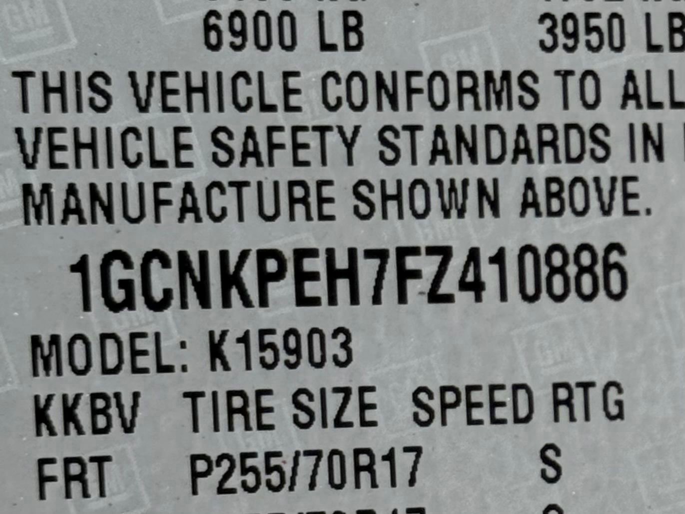 Used 2015 Chevrolet Silverado 1500 W/T w/ Trailering Package image 37