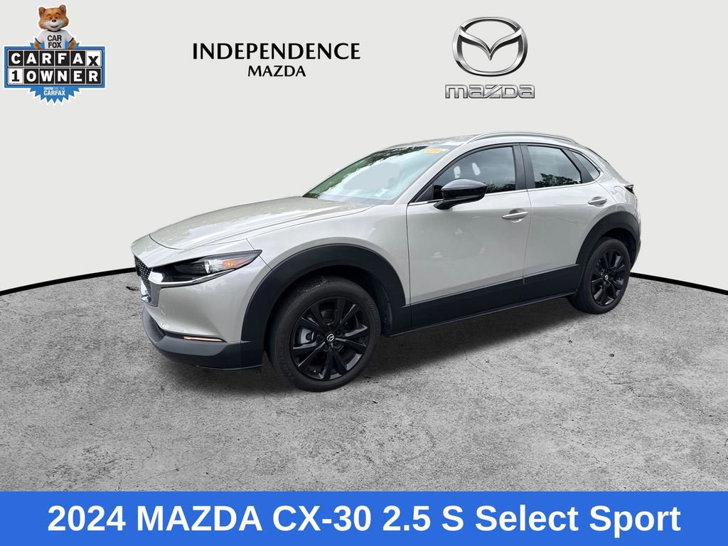 Used 2024 MAZDA CX-30 AWD 2.5 S w/ Select Sport Pkg image 1