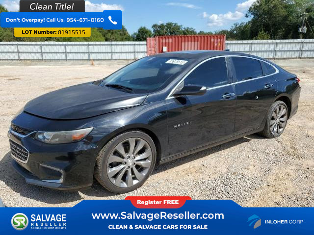 Used 2016 Chevrolet Malibu Premier w/ Driver Confidence Package II