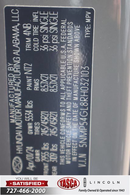 Used 2024 Hyundai Santa Fe Calligraphy FWD image 30