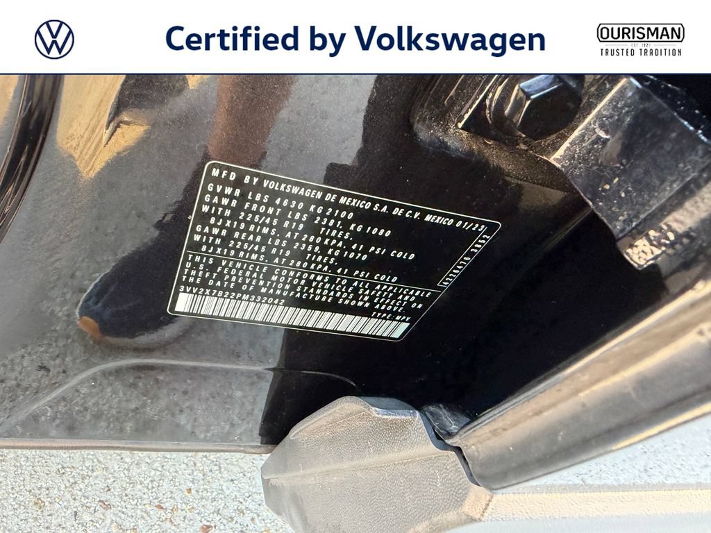 Certified 2023 Volkswagen Taos SEL AWD/4WD image 30