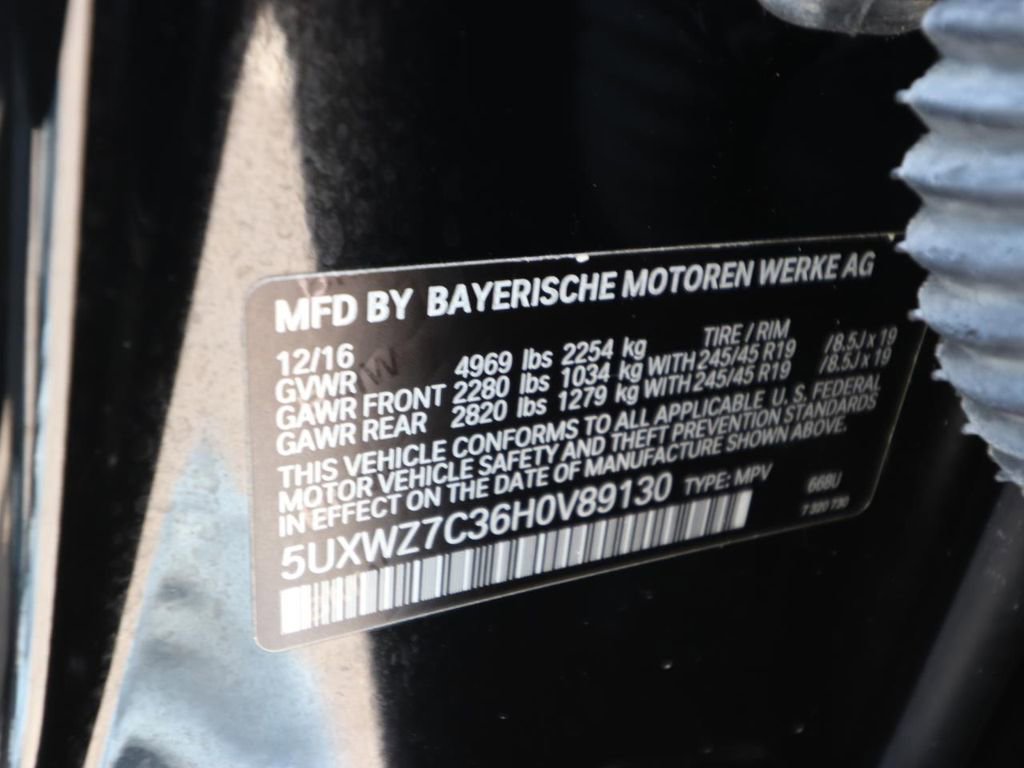 Used 2017 BMW X3 sDrive28i RWD image 25