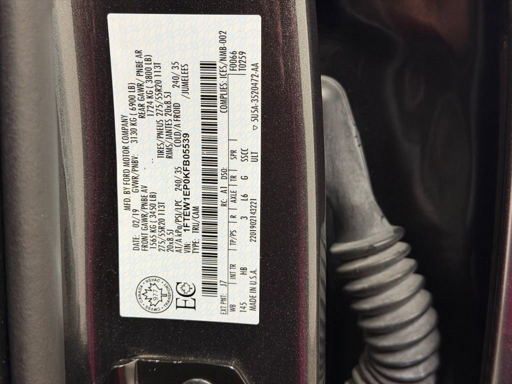 Used 2019 Ford F150 Lariat w/ Equipment Group 502A Luxury image 36