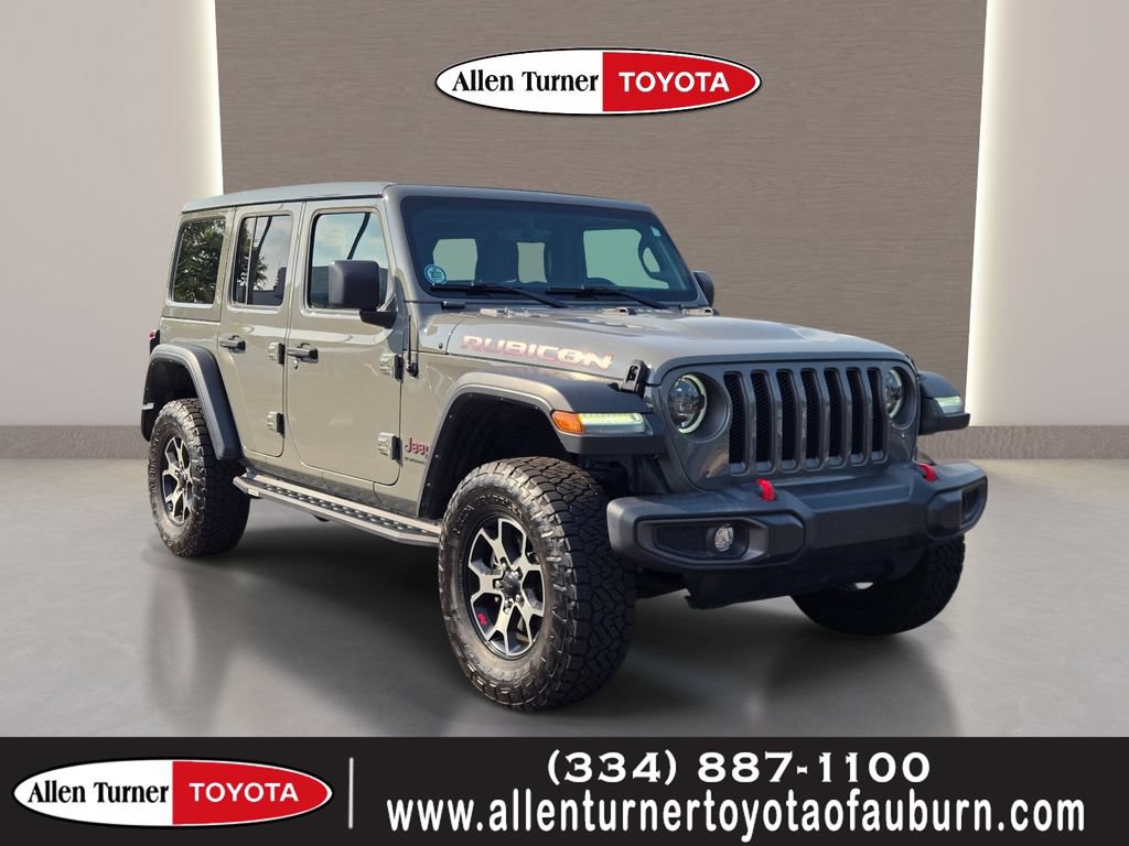Used 2023 Jeep Wrangler Unlimited Rubicon w/ LED Lighting Group AWD/4WD image 1