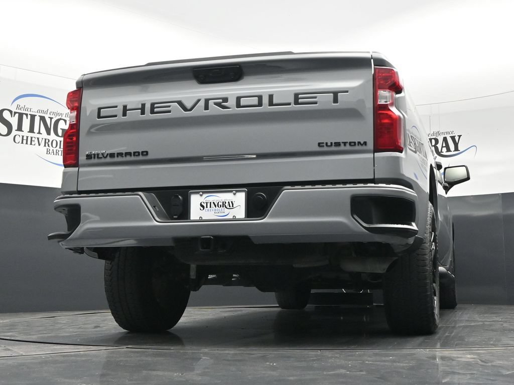 Certified 2024 Chevrolet Silverado 1500 Custom w/ Turbomax Blackout Package RWD image 34