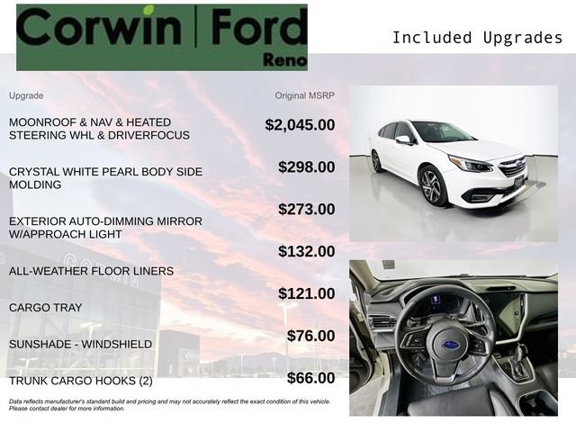 Used 2022 Subaru Legacy Limited AWD/4WD image 3