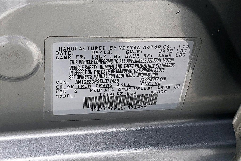 Used 2014 Nissan Versa Note SV image 17