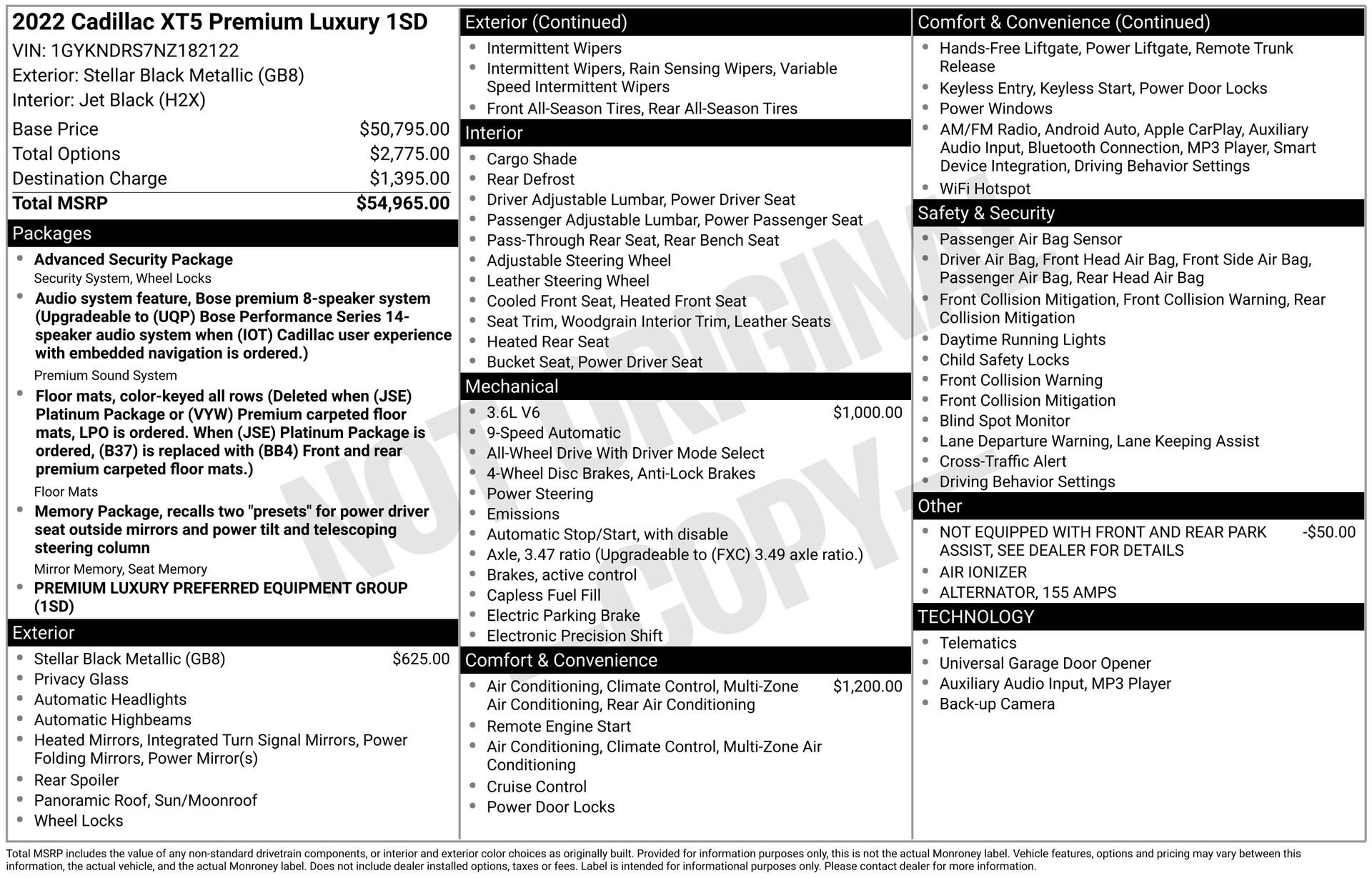 Used 2022 Cadillac XT5 Premium Luxury image 42