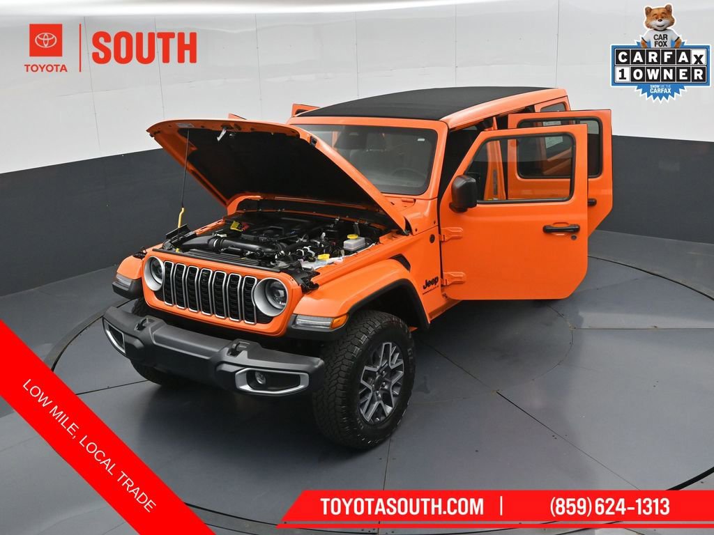 Used 2025 Jeep Wrangler Sahara w/ Technology Group AWD/4WD image 57